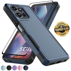 Coque antichoc pour Motorola Moto G 5G 2025 2024 2023 + vitre écran - Photo 1 sur 58