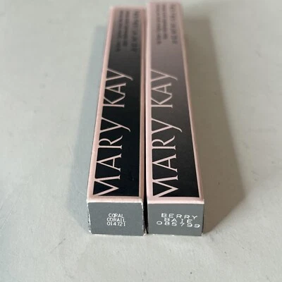 Mary Kay Lip Liner Old Stock Berry 085799 + Coral 014721 Lot Of 2 - Image 1 of 3