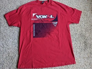 Vintage Vokal nelly Men’s XL red Graphic 2000’s Hip Hop Urban Street T shirt - Picture 1 of 6