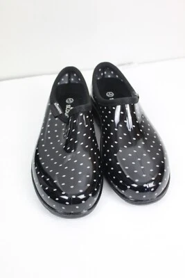 Sloggers Impermeables Negros con Lunares Blancos Para Mujer Talla 9 Nuevos Foto 1 de 4
