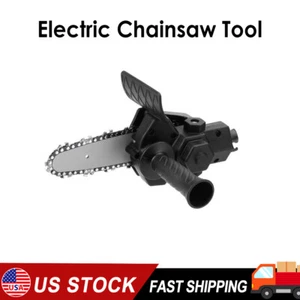 6 Inch Electric Drill Modified To Electric Chainsaw Saw Power Tool Attachment - Picture 1 of 9