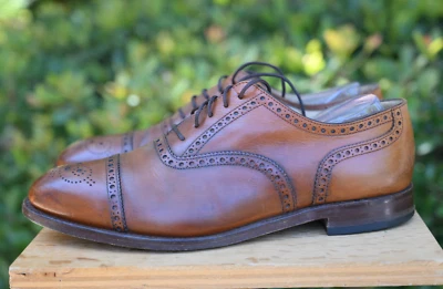 Charles Tyrwhitt WingTips Talla: EE. UU. 10- D Color: Cuero Marrón Inglaterra Foto 1 de 4
