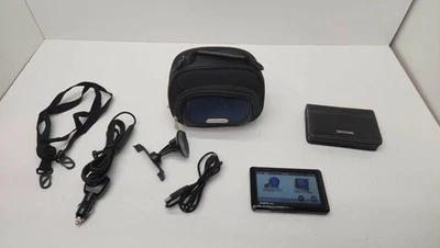 Garmin Nuvi 1490 5.0" GPS Bundle w Mount, Power Cable, USB, Case | Tested - Image 1 of 2
