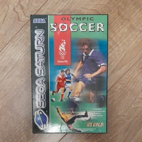 OLYMPIC SOCCER BOXED WITH MANUAL SEGA SATURN CONSOLE