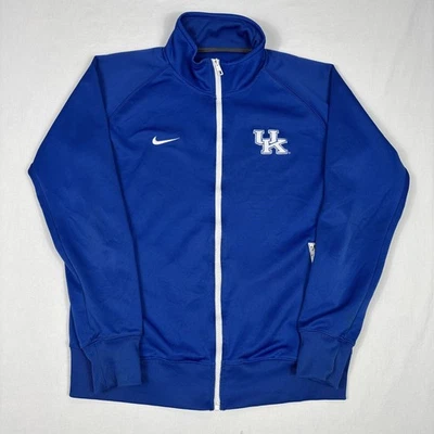 Kentucky University Nike Jacket Men's XL Blue Full Zip Fleece Pullover NCAA - Image 1 of 4