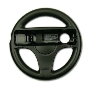 OEM Black Wheel For Wii Or Wii U Racing Good 9E - Picture 1 of 3