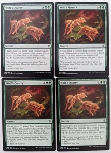 Wolf's Quarry x 4 - Throne of Eldraine - #184 - MTG - NM - Picture 1 of 1