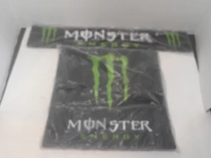 Juego de alfombrillas Monster Energy para barra de bebidas - alfombrillas de goma para derrames de goteo - decoración de cuevas para hombre NUEVO - Imagen 1 de 3