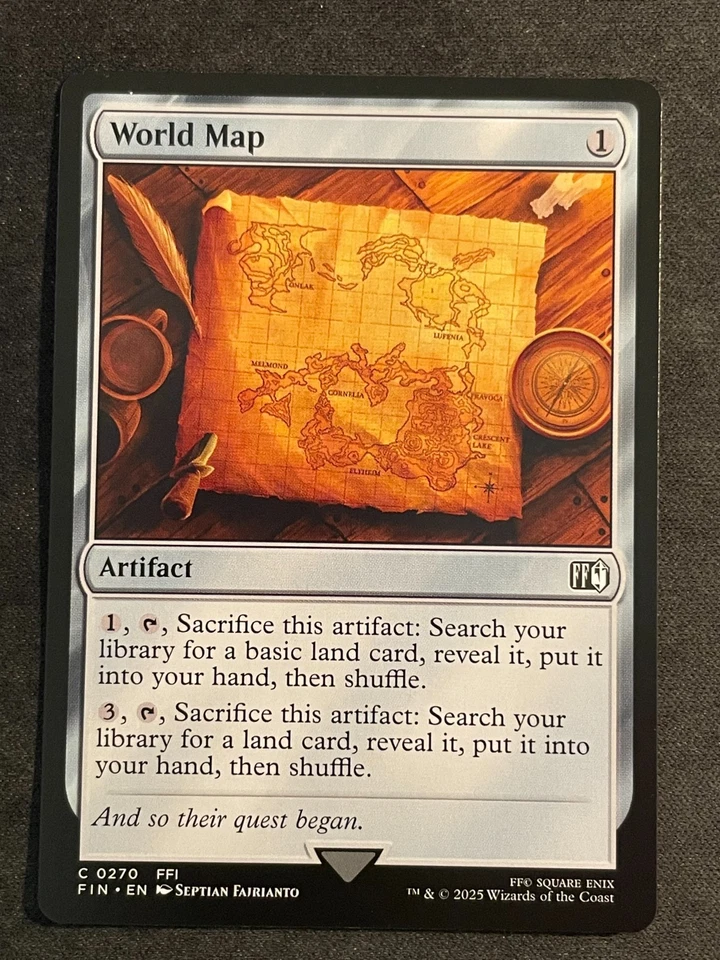 MTG World Map, NM-Mint, (FIN #0270) Regular - Image 1 of 1