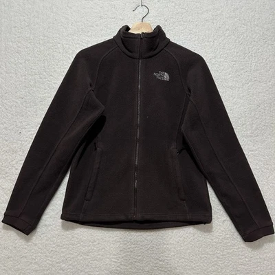 The North Face Womens Brown Full Zip Fleece Size Small - Image 1 of 4