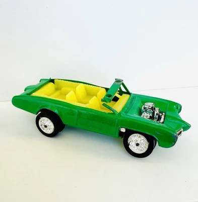 Vintage 1970 RARE Green Monkees Car Remco Monkeemobile Pontiac GTO VHTF - Image 1 of 4