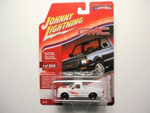 MUSCLE CARS USA WHITE 1991 GMC SYCLONE TURBO PICKUP wRRs BY JOHNNY LIGHTNING - Picture 1 of 3