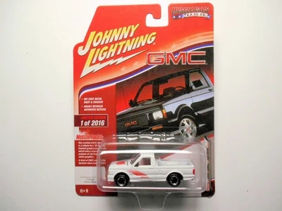 MUSCLE CARS USA WHITE 1991 GMC SYCLONE TURBO PICKUP wRRs BY JOHNNY LIGHTNING - Image 1 of 3