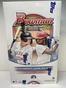 2025 Bowman Baseball Hobby Jumbo Box - geöffnete Box (11 von 12 Stück) bitte lesen!!! - Bild 1 von 8
