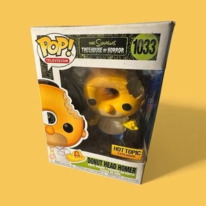 Funko Pop! Vinyl: The Simpsons - Donut Head Homer - Hot Topic (Exklusiv) #1033 - Bild 1 von 11