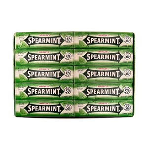 Chicle Wrigley's Spearmint, 10 paquetes (10 x 5 tiras = 50 unidades) - Imagen 1 de 1