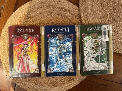MAGIC KNIGHT RAYEARTH Vol 1-3 Clamp Manga Anime-Style Books Foto 1 de 4