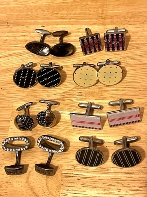 Lote 8 Pares Paul Smith PD Hombre Gemelos Nuevo Esmalte Estrás etc Inglaterra Foto 1 de 4