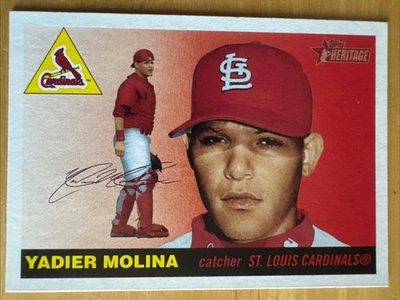 Yadier Molina 2004 Fleer Tradition Rookie Card #355 (7481) Foto 1 de 2