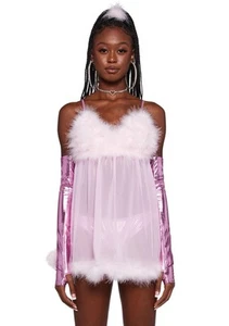 Trickz n Treats Dolls Kill Pink Fembot Costume L - Picture 1 of 13