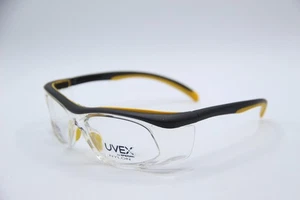 NEW UVEX SPERIAN NYLON SW06 BLACK YELLOW AUTHENTIC EYEGLASSES 53-18 - Picture 1 of 4