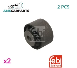 CONTROL ARM WISHBONE BUSH PAIR FRONT REAR 37018 FEBI BILSTEIN 2PCS NEW - Picture 1 of 5