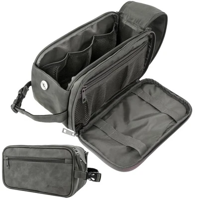 Toiletry Bag for Men Travel Essentials Shaving Dopp Kit Mens Travel Bag Toile... - Image 1 of 4