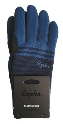 Rapha MERINO Gloves Blue Latest Collection DTE, Size MEDIUM New With Tags - Image 1 of 4