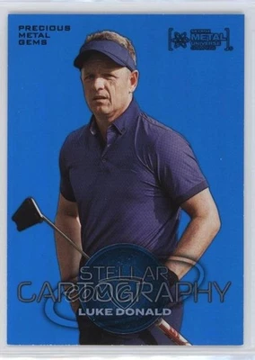 2024 Skybox Metal Universe Champions PMG Blue /50 Luke Donald #132 - Image 1 of 2