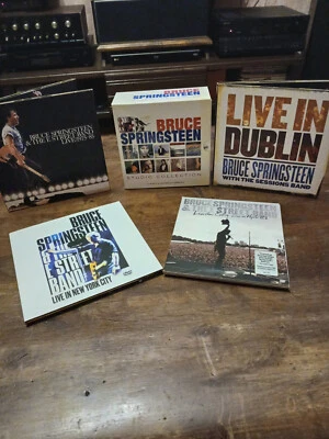 Bruce Springsteen Studio Collection + Triplo Live + 3 Concerti in doppi Dvd - Immagine 1 di 4