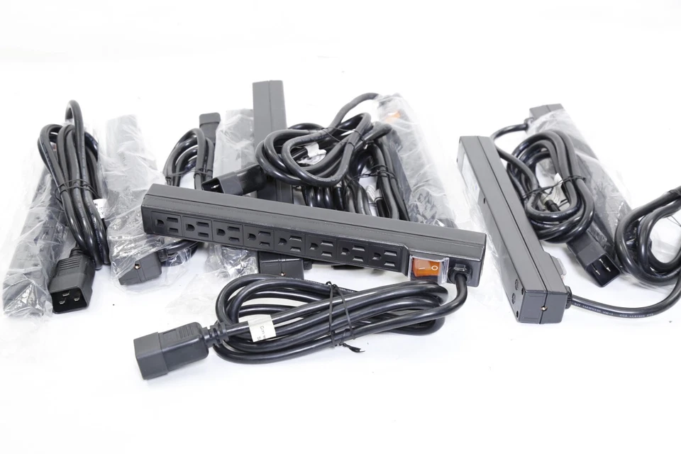 LOT of 8x New HP Modular PDU EO4600 Extension Bar 228480-001 252640-001 100-127V - Image 1 of 3