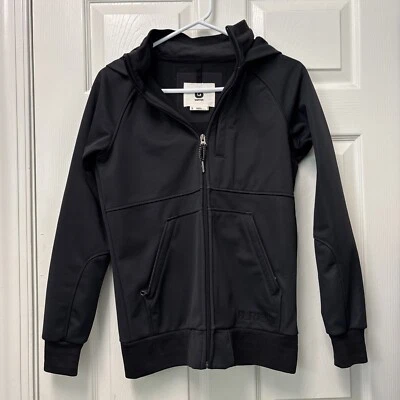 Burton Snowboard Men’s Dryride Zip Up Hoodie Jacket Black Size Small Soft Shell - Image 1 of 4