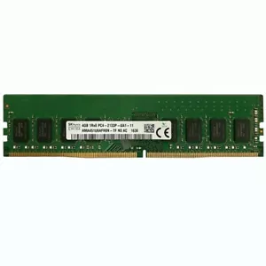 1x SK hynix 4GB 1RX8 PC4-2133P DDR4 17000MHz 288Pin UDIMM Desktop Memory RAM - Picture 1 of 2
