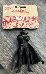 Disney Store Black Panther Marvel Costume Sketchbook Christmas Ornament - Picture 1 of 3