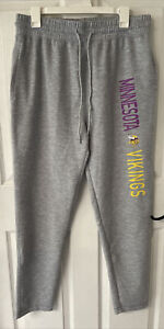 NWOT Minnesota Vikings Gray Logo Sleep Pants - Large