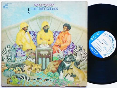 THE THREE SOUNDS Soul Symphony LP BLUE NOTE BST 84341 US 1969 Henry Franklin - Image 1 of 4