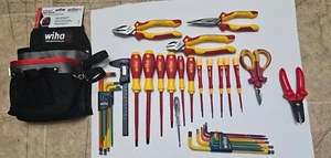 Neu Wiha 40-teiliges Werkzeugset Messschieber Schraubendreher Nadel Nase Schneider Sechskant Schere  - Bild 1 von 19