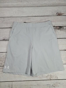 Under Armour Mens Size Large Light Gray Casual Shorts T4 - Picture 1 of 6