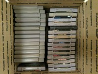Lot of 30 SNES + NES Video Game Cartridges. ( OVER 200 VALUE NO DUPES!!! )
