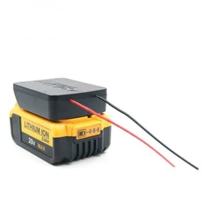 Battery Connector For Dewalt 18 20v Max Battery To Dock Power 14AWG Robotics WO - Picture 1 of 3