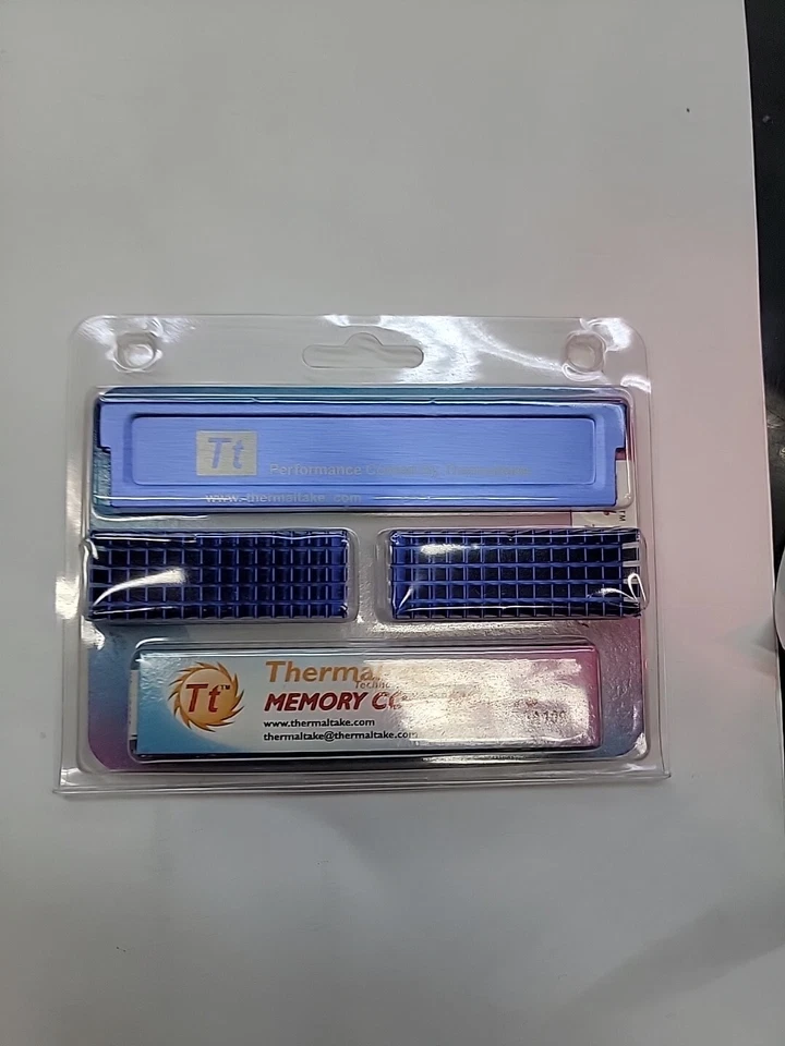 Nuevos kits de enfriamiento de memoria Thermaltake A1092 disipador térmico DDR SDRAM instrucciones vintage Foto 1 de 3