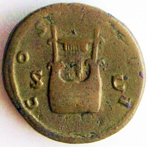 Adriano_117 - 138 d.C. bronzo as_roma nuovo di zecca_lira - Foto 1 di 2