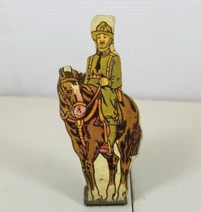 VINTAGE METALL US KAVALLERIE SPIELZEUG PROP MARX TOYS HERGESTELLT IN DEN USA 35. 41G - Bild 1 von 4