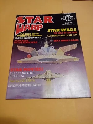 June 1978 Issue #2 Star Warp Magazine Spaceship Cover Foto 1 de 4