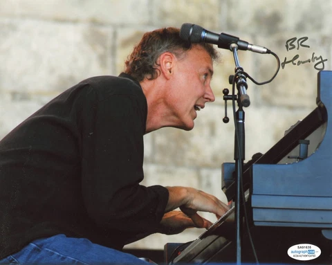 BRUCE HORNSBY SIGNED 8X10 PHOTO 5 ACOA Cover