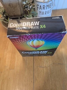 Corel CorelDRAW Graphics Suite X4 2008 Big Box With All Manuals CIB - Picture 1 of 24