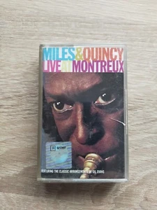 MILES DAVIS & QUINCY JONES - Live at Montreux - Polish 1993 MC - Made in Poland - Picture 1 of 8