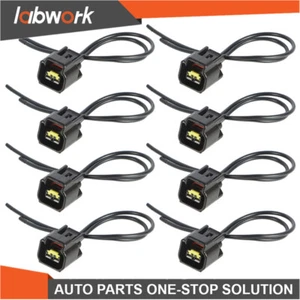 Labwork 8X Modular Ignition Coil Connector Pigtail Plug For Ford 4.6L 5.4L 6.8L - Zdjęcie 1 z 10