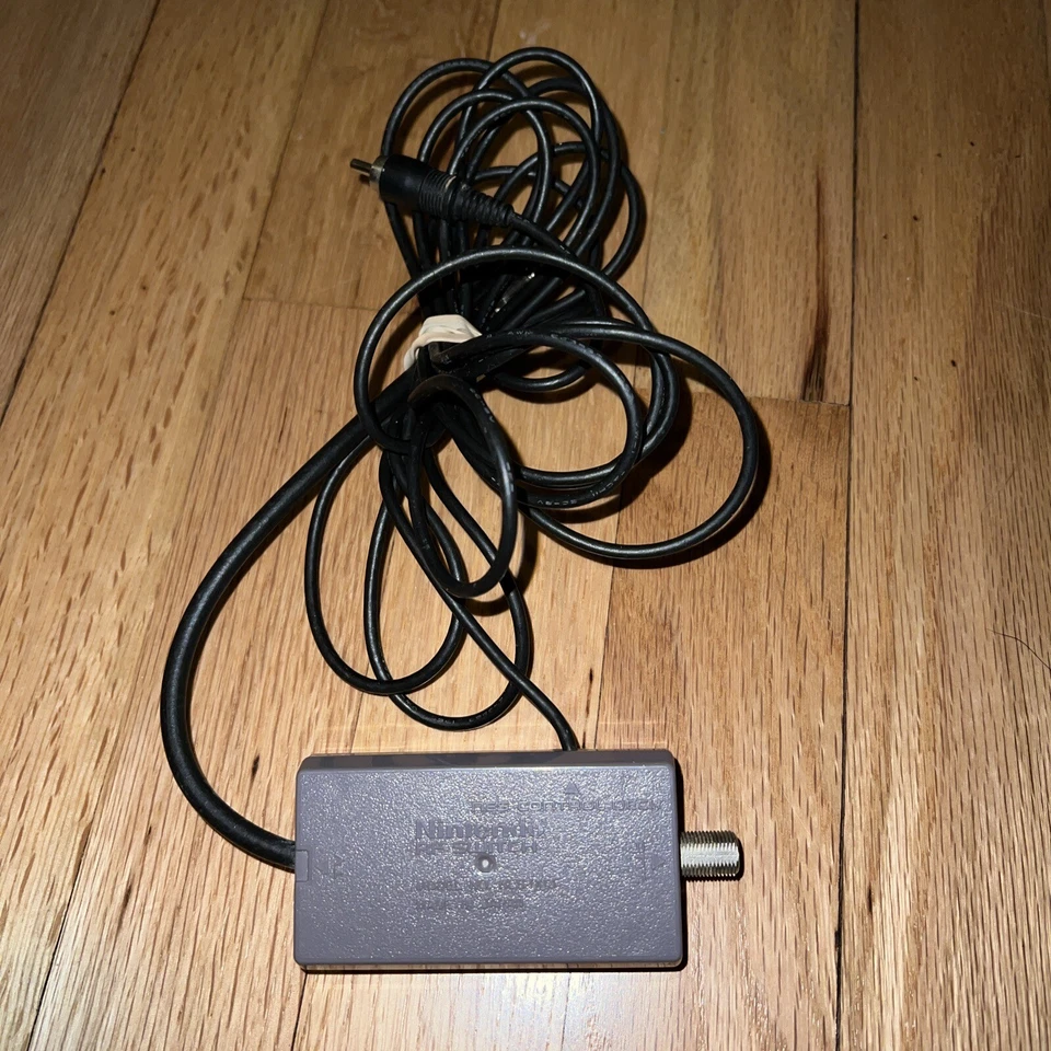 Official OEM Nintendo NES RF Coax Adapter Switch - SNES NES - Video cord, TESTED - Image 1 of 1