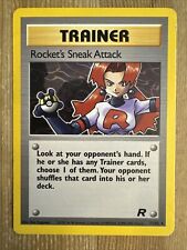 Rocket's Sneak Attack- 72/82 - Pokemon Team Rocket Unlimited Rare Card WOTC MP